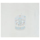 Baby Boys White & Blue Muslin Swaddles (3-Pack), 2, hi-res